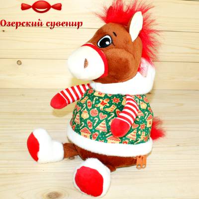 Детский новогодний подарок Озерский Сувенир в мягкой игрушке в Свердловском